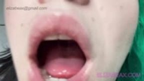 Lip and Mouth Spit Play Up Close POV BJ mp4
