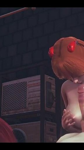 Evangelion Hentai - Asuka Hardsex in a Tokyo Street - Japanese Asian Manga Anime Film Game Porn