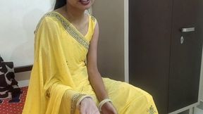 Son-in-law Caught and Fucked the Mother-in-law Who Came Home - Fucked Mother-in-law with Dirty Hindi Audio