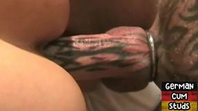 Real cockpierced german studs fuck