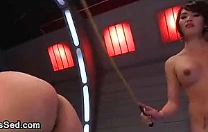 Eva lin and her bound slave