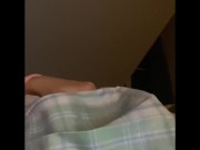 Wetting my pull up in a skirt