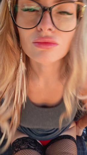 Hot POV eats creamy grool after sex