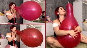 Sabina’s Oktoberfest Blow2Pops - Stretched Necks & Loud Final Pops