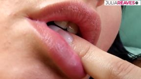 Sultry coed enjoys as she fucks her bald poon with a huge dildo