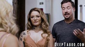 Destiny Cruz Gives Hot Sucking Session to Jessy Jones in Master Suite