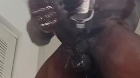 cute bbc strokes & talks so fucking dirty!! moaning & huge cumshot!!