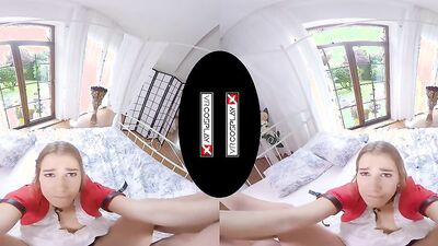 Alexis Crystal & Crystal Ray are enjoying in some hot VR