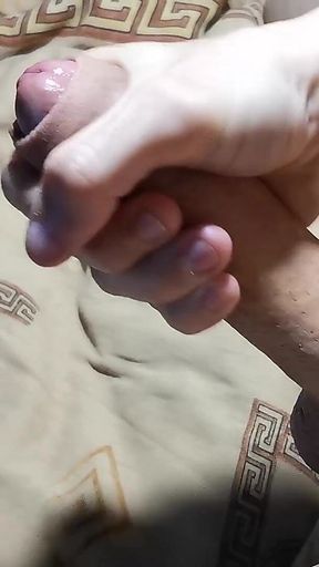 Huge Moaning Orgasm and Powerful Fountains of Sperm
