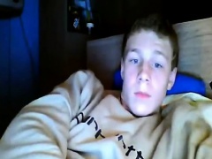 Danish Sexy Boy = Camshow With Cum On Belly+Hand (Boyztube)