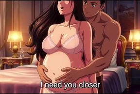 Sensual Pregnant Oil Massage Turns Passionate Husband Worships His Glowing Pregnant wife