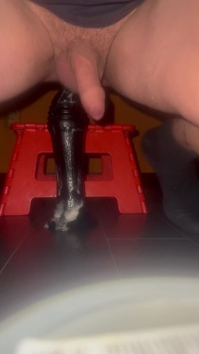 Fist dildo precum!