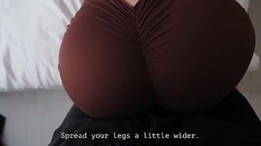 Blonde Slut Bangs Her Workout Trainer and Gulps Down His Load