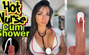 Roleplay Emanuelly Raquel Sexy Nurse Cumshower