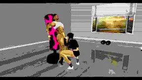 Bestie Waits as She Exercises — Catches Steamy Gym Encounter