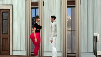 Sims 4 Fernanda Fernandez Gets It On With A Townie Clip 1