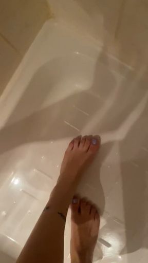 Post training shower