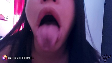 (Full Video) Look senpai! I swallowed it all!