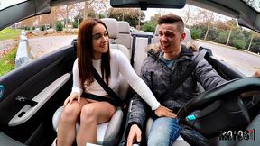 Car Loving Hottie Horny For It