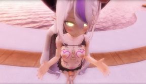 Hololive – Darkness La + Oily ThighJob (A XXX Parody)