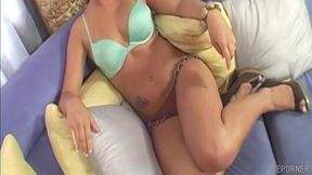 Interracial BBC and blonde slut take a massive load in BBC and blonde action