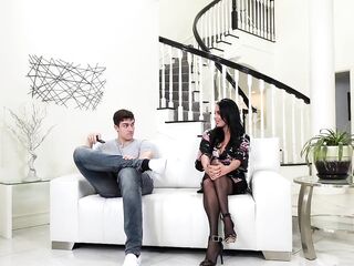 Curvy Mediterranean Stepmom Anissa Kate Introduces to Unfathomable Dicking