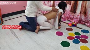 Holi Special - Cousin Brother Fuck Hard Priya In Holi Occasion With Hindi Roleplay - Your Priya