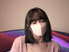 Cute asian chick hot solo masturbation