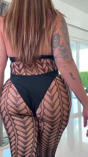 Female Onlyfans Model in Lingerie