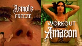 Tiny Explorer Remote Freezes Amazon Giantess Jasmin Jai Mid Workout