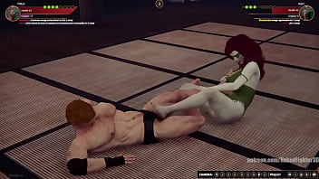 Velkor VS Neri (Naked Fighter 3D)