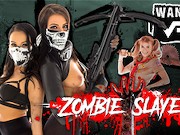 WankzVR - Zombie Slayers ft. Adriana Chechik, Megan Rain, Arya Fae