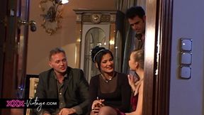 Orgy Hard in a Swinger Party