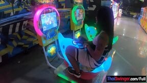 ”Thai Amateur Teen Girlfriend Plays With A Vibrator Toy After A Day Of Fun”