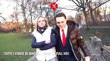 Andrea Dipre and a well known TV host were caught on tape while she was pleasing him