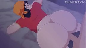 As mulheres de dragon ball se fudendo rule 34