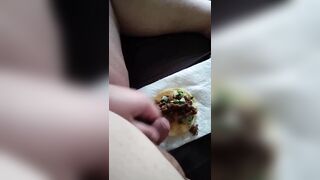 Hefty chub finishes off on taco