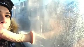 vic se gode dans le telesiege