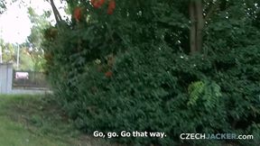 Czech Jacker 25: Heavenly Tits - the Goddess in Blue