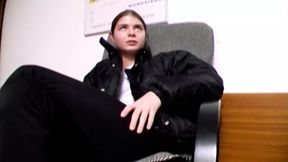 A hot brunette girl from  gets smashed hard