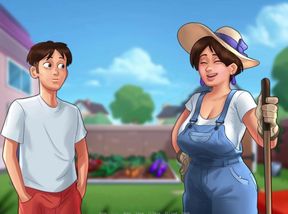 Summertime Saga - Garden fun with aunt Diane (pt.4)