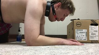 Another wall dildo fuck
