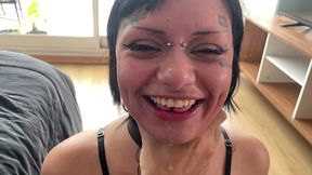 cerbero mamy slut training 01# face fucking, slapping and rough sex