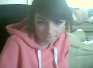Webcam solo with me tickling my lovely tight pussy