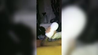 Beekachu's Fleshlight gets filled with cum in solo orgasm frenzy