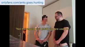 Straight Plumber Comes to Fix My Sink and Catches Me Jerking - We End Up Sucking Each Other