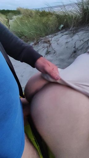 Nude beach, and I&#039;m a fucking wife