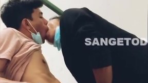 Indonesian gay hunk couple homemade