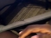 Stroking my BBC till HUGE CUMSHOT