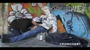 flo fucked by homeless straight boy curiious outdoor exhib